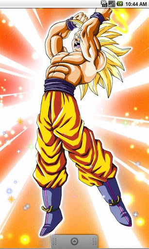 Goku Power Up Live Wallpaper For Android