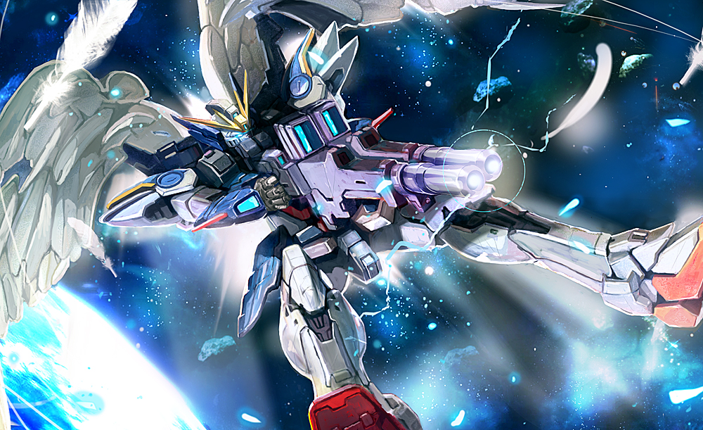 Wing Gundam Zero Custom Wallpaper By Longai Kits Collection