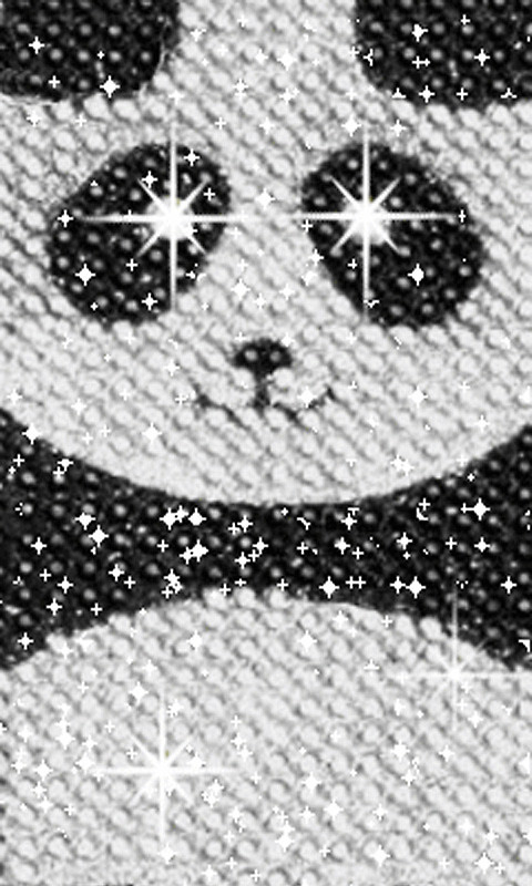 Panda Rhinestone Live Wallpaper Android