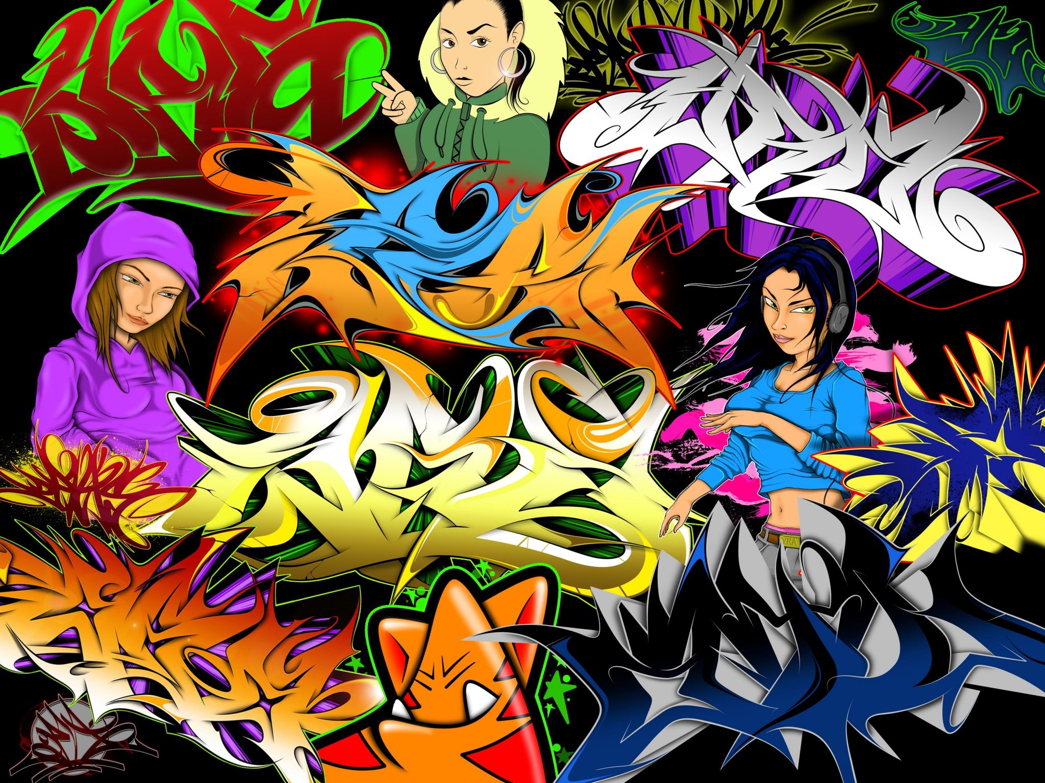 Graffiti Wallpaper Desktop