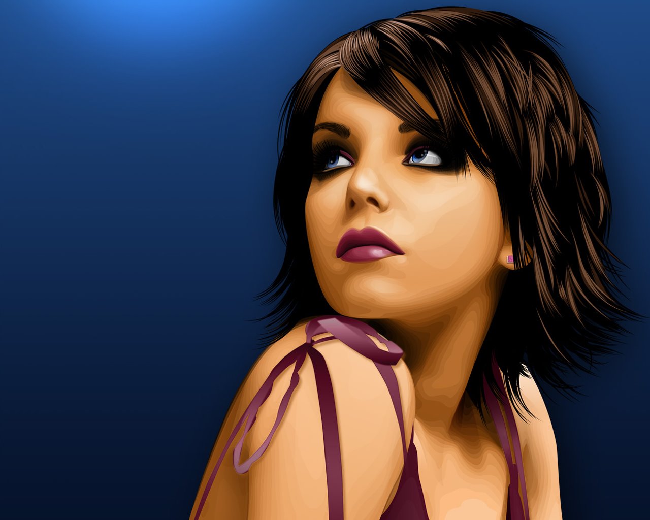 Beautiful Emo Girls Wallpaper