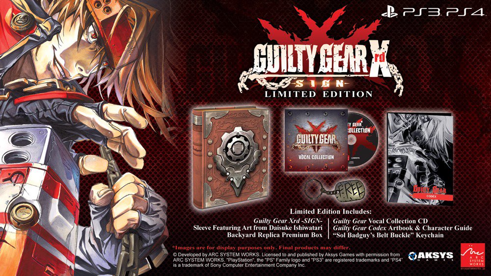 Guilty Gear Xrd Sign Aksys Games Mostra La Limited Edition
