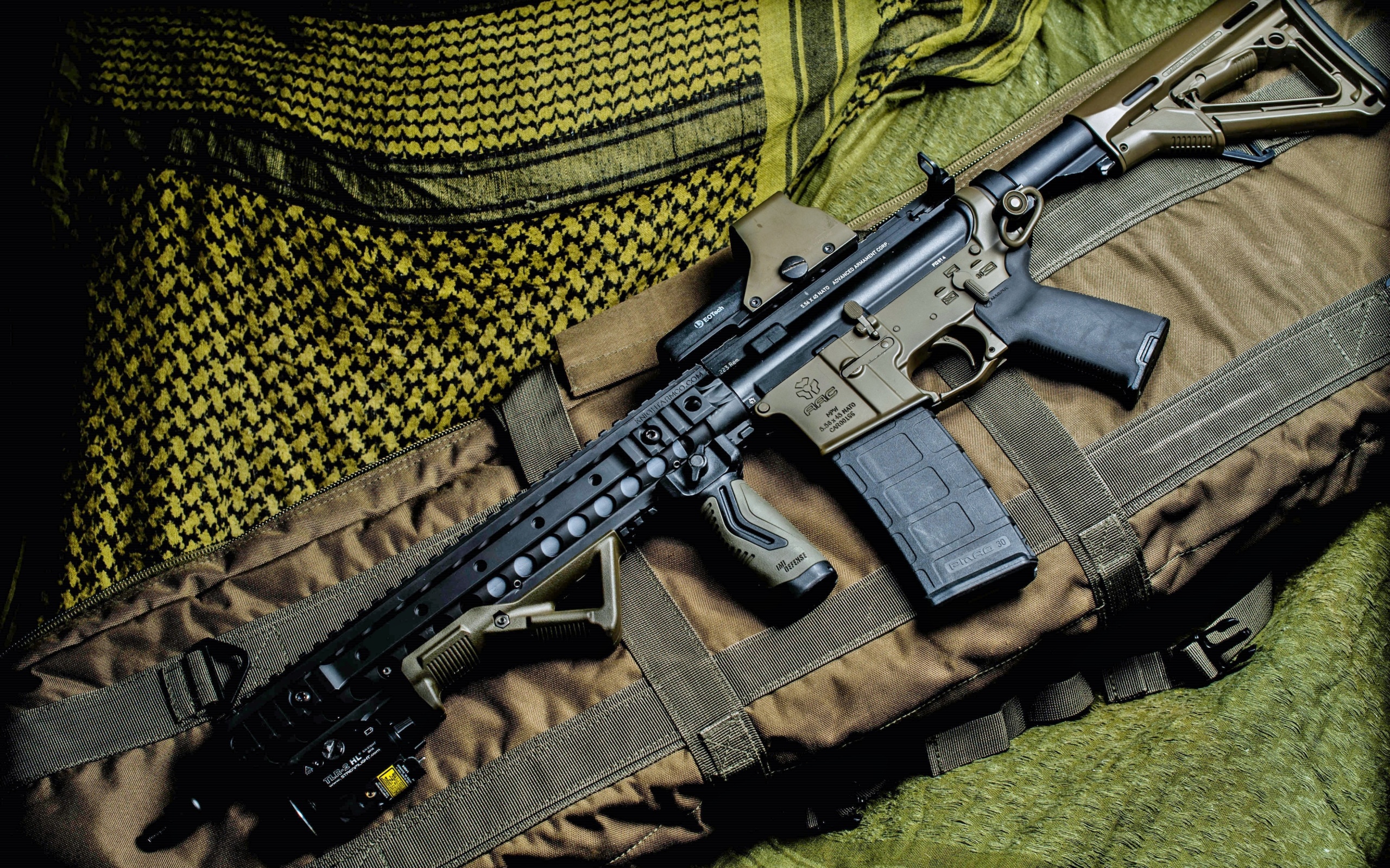 M4 Magpul Assault Rifle Weapon Wallpaper