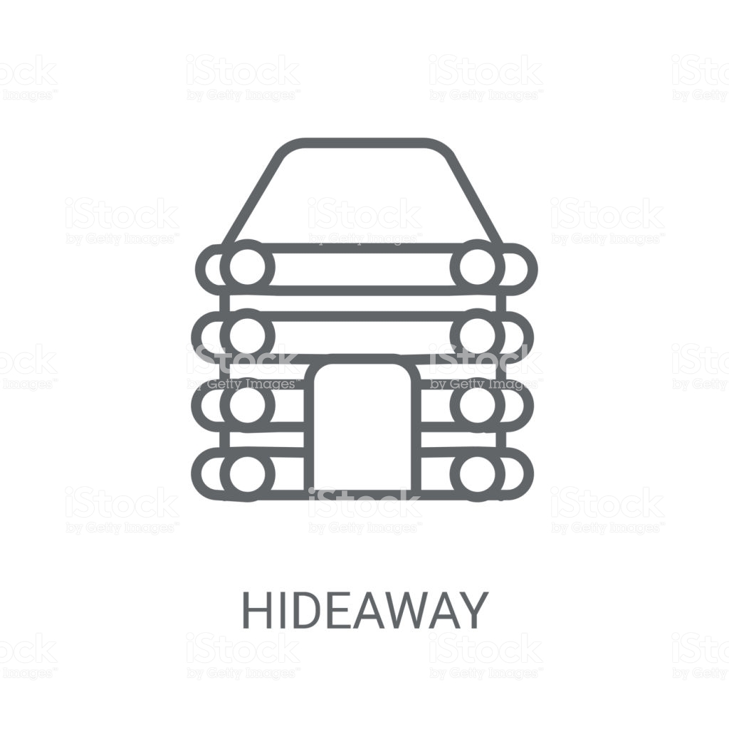 Hideaway Icon Trendy Logo Concept On White Background