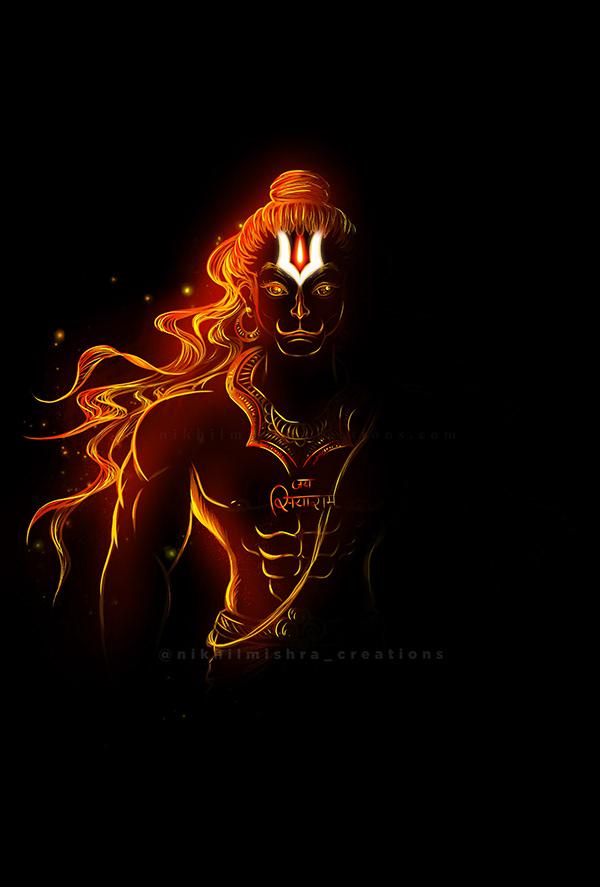 Bhagwan Hanuman ji bajrang bali god , lord hanuman 
