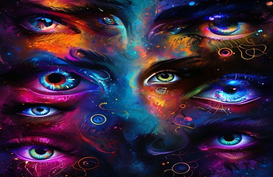 Evil Eyes Wallpaper