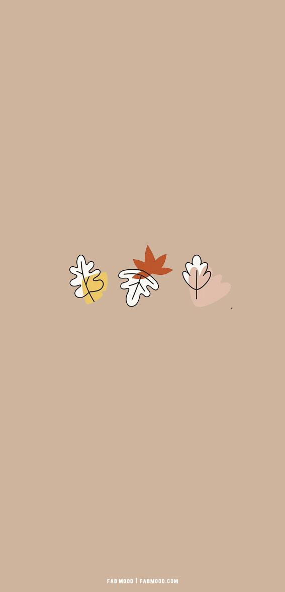 20 Cute Autumn Wallpaper Ideas Minimal Fall Background 1   Fab