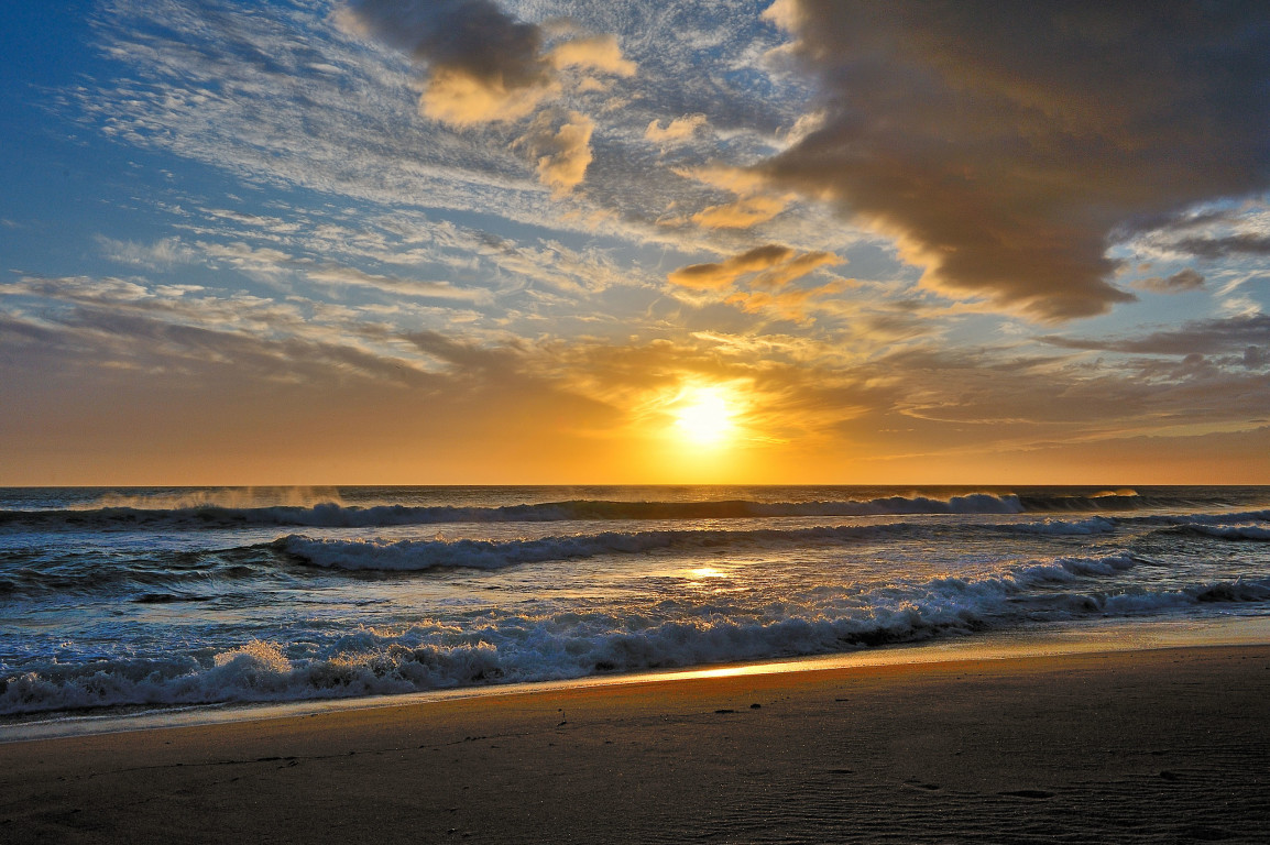 Beach Shore Sunset Beautiful HDr Sunrise Imgstocks