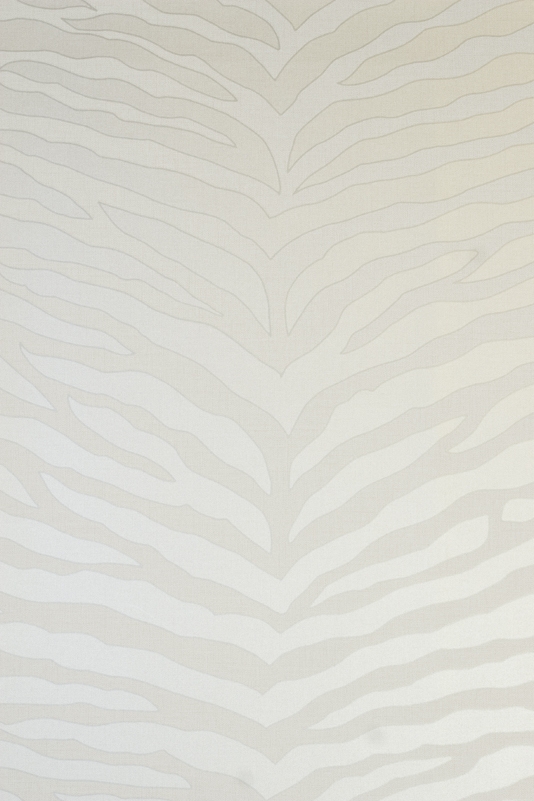 Quagga Wallpaper A Zebra Print In Cream And Satin Finish