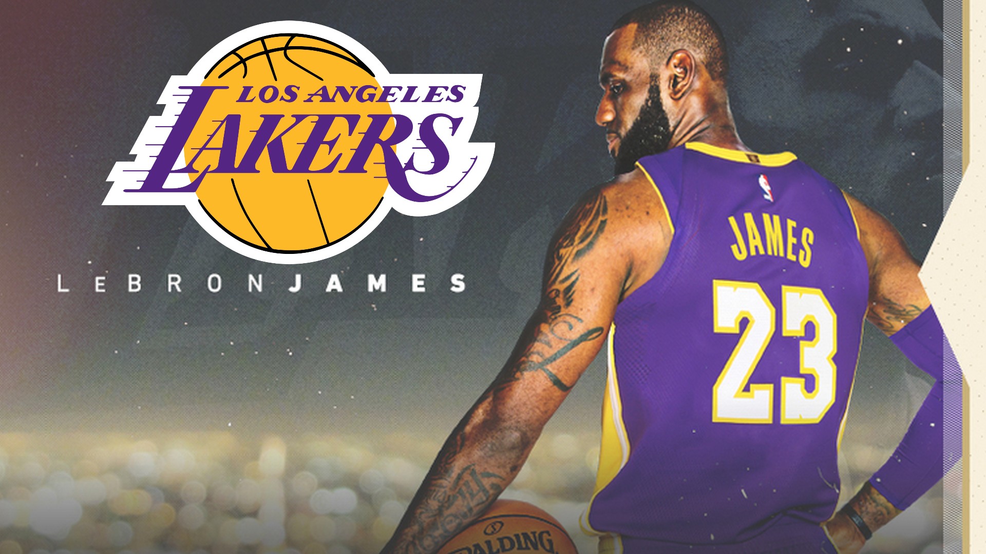 Wallpaper HD Lebron James Lakers Basketball