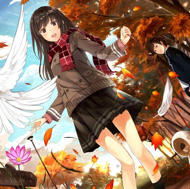 Kazabana Fuuka Tap To See More Thanksgiving Anime Wallpaper