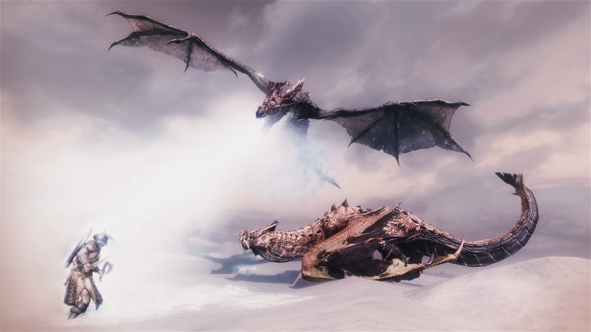 Elder Scrolls V Skyrim Dragons