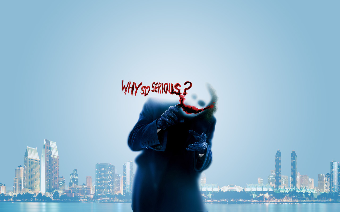 Logo Wallpaper Collection Why So Serious Poster