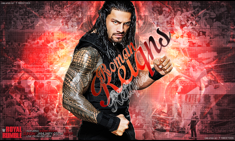 Royal Rumble Ft Roman Reigns By T1beeties