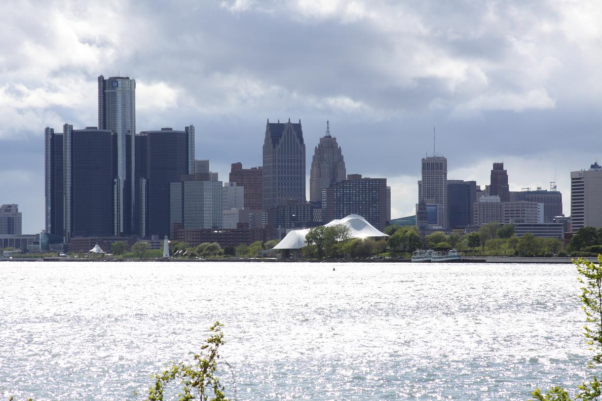 Michigan Exposures The Detroit Skyline
