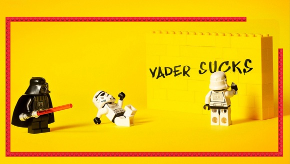 Lego Star Wars Vader Sucks Lockscr Ps Vita Wallpaper