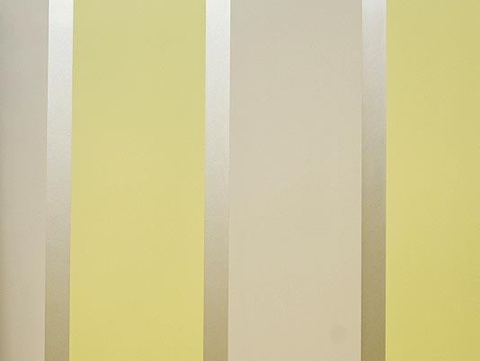Fitzroy Wallpaper A Smart Wide Striped In Charteuse Yellow