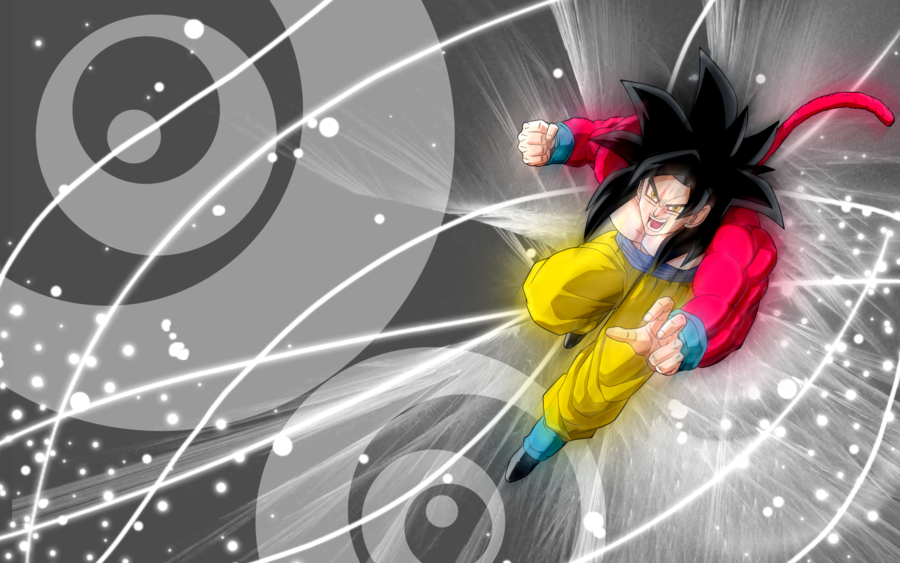 Dragon Ball Gt Ss4 Goku Wallpaper By Azerik92