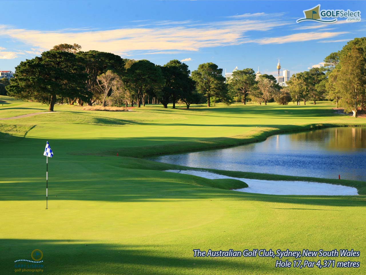 Golfselect Golf Wallpaper The Australian Club Hole Par