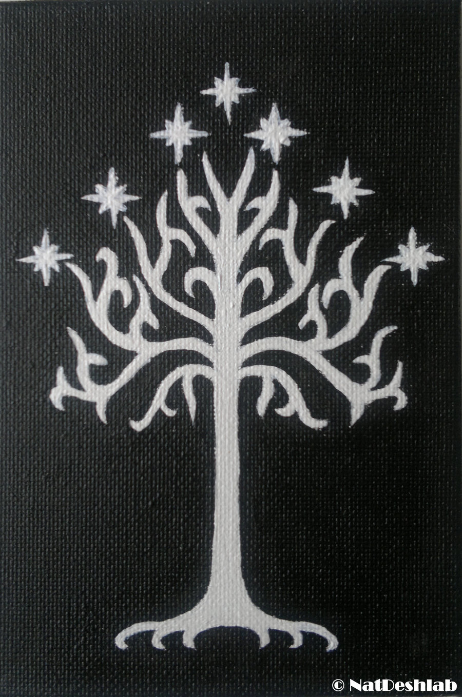 The White Tree Of Gondor By Natdeshlab