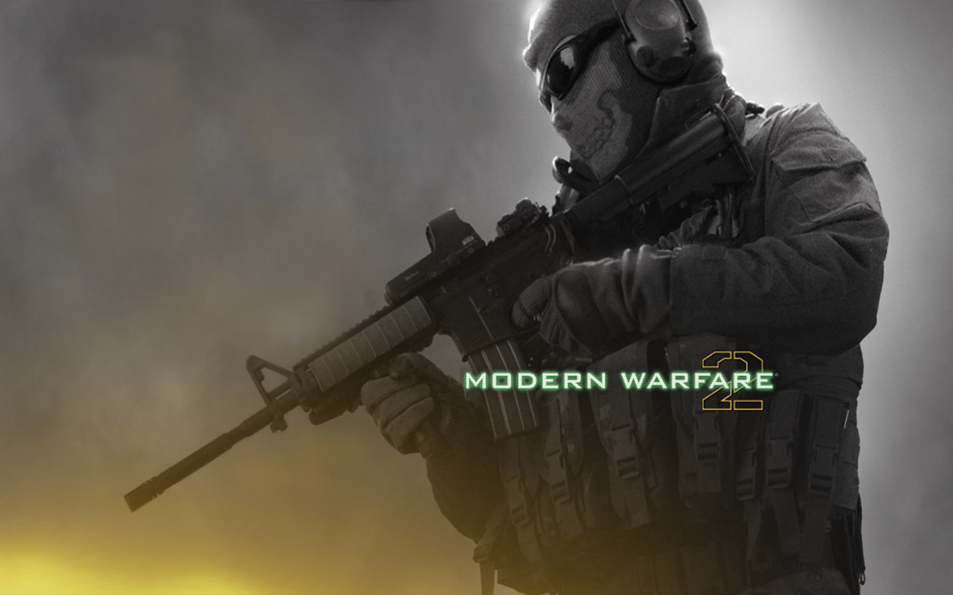 Call Of Duty Modern Warfare 2 Wallpaper Ghost 5342 Hd Wallpapers in 1920x1200