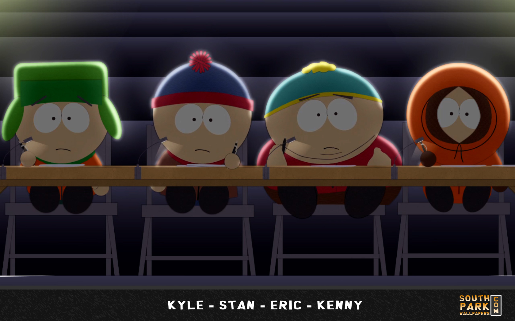 Kenny South Park Dead Kyle Desktop Wallpaper