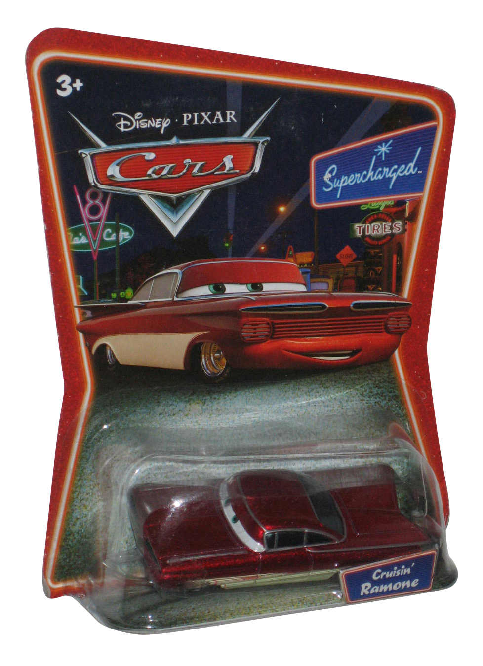 Disney Pixar Cars Movie Cruisin Ramone Supercharged Die Cast Toy