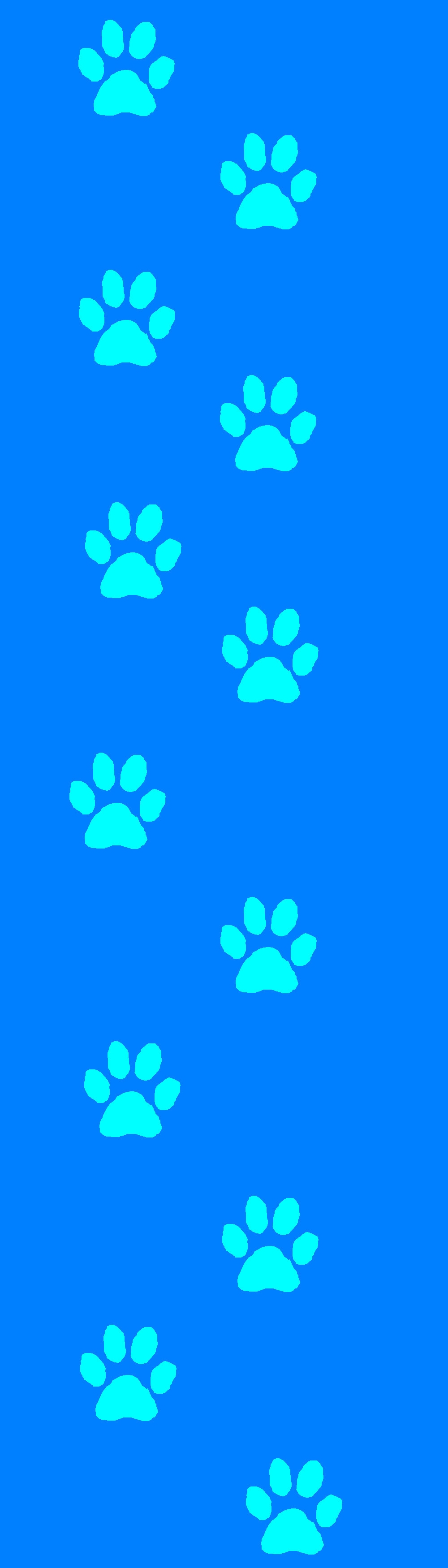 Dog Paw Print Background iPhone Art