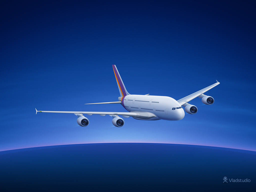 Airbus A380 Wallpaper And Background Image