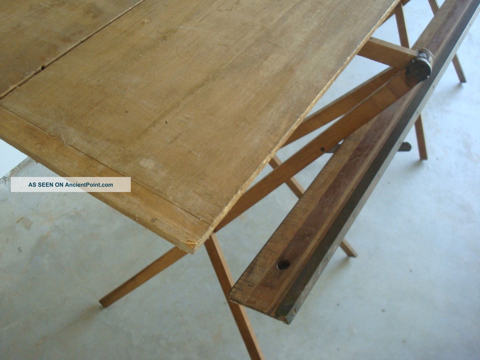 Ridgely Antique Wallpaper Hangers Table Marked And Dated