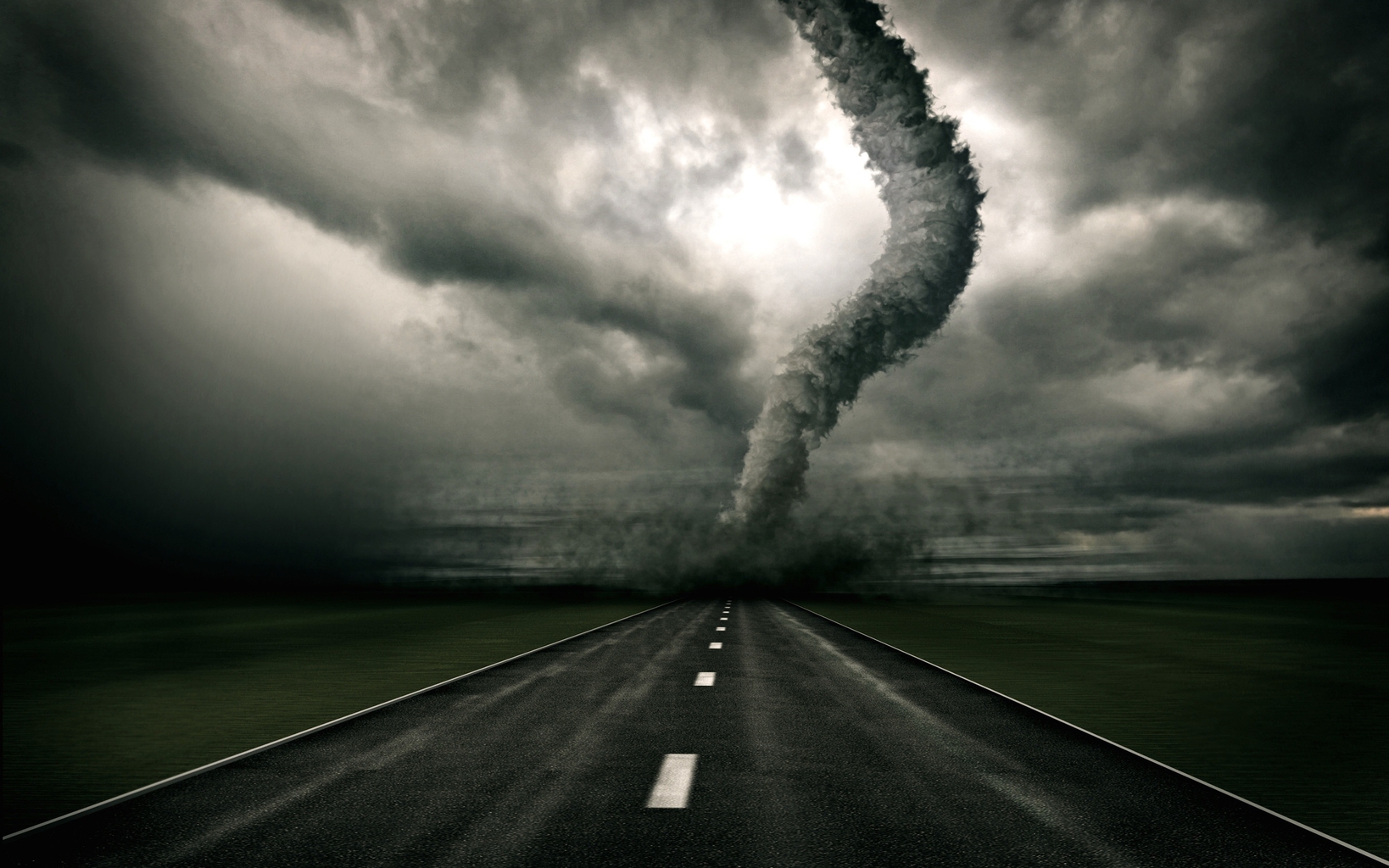 And Severe Weather In The Road Tablet Phone Wallpaper Background