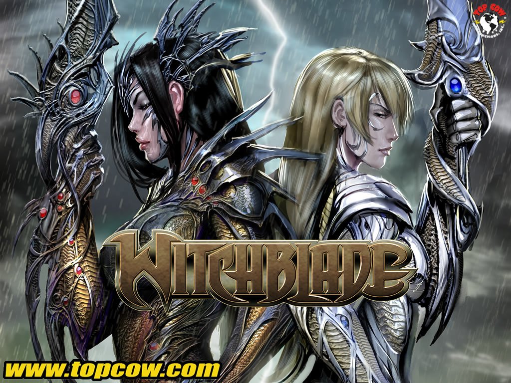 Back To Back 1024 x 768 Witchblade Wallpapers 1024x768