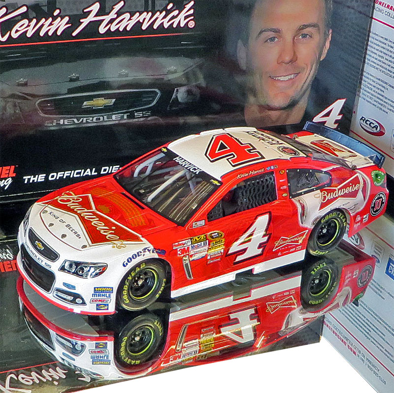 Kevin Harvick Budweiser Chevrolet Ss Action