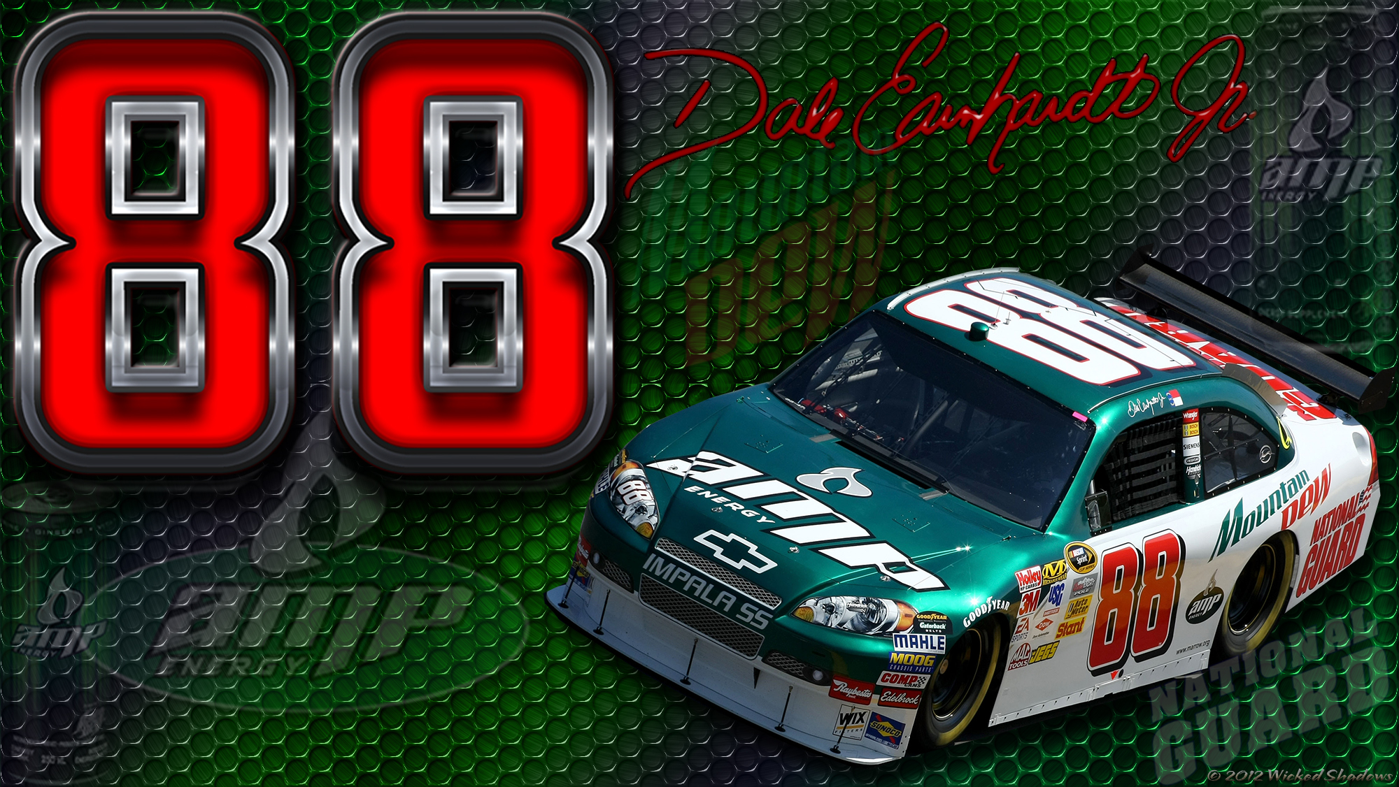 Pin Dale Earnhardt Jr Logo