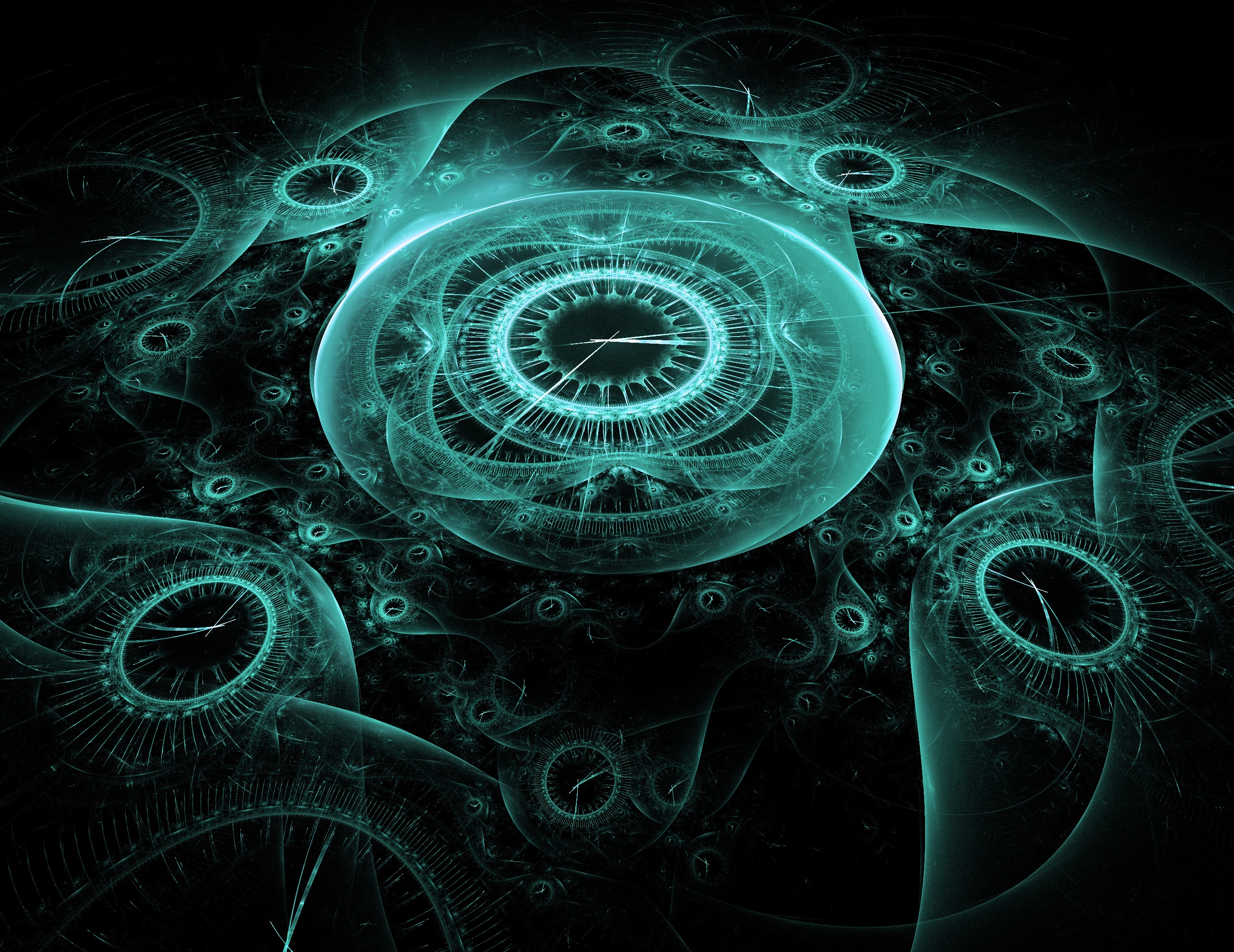 Time Clock Digital Creative Illustration HD 4k Wallpaper
