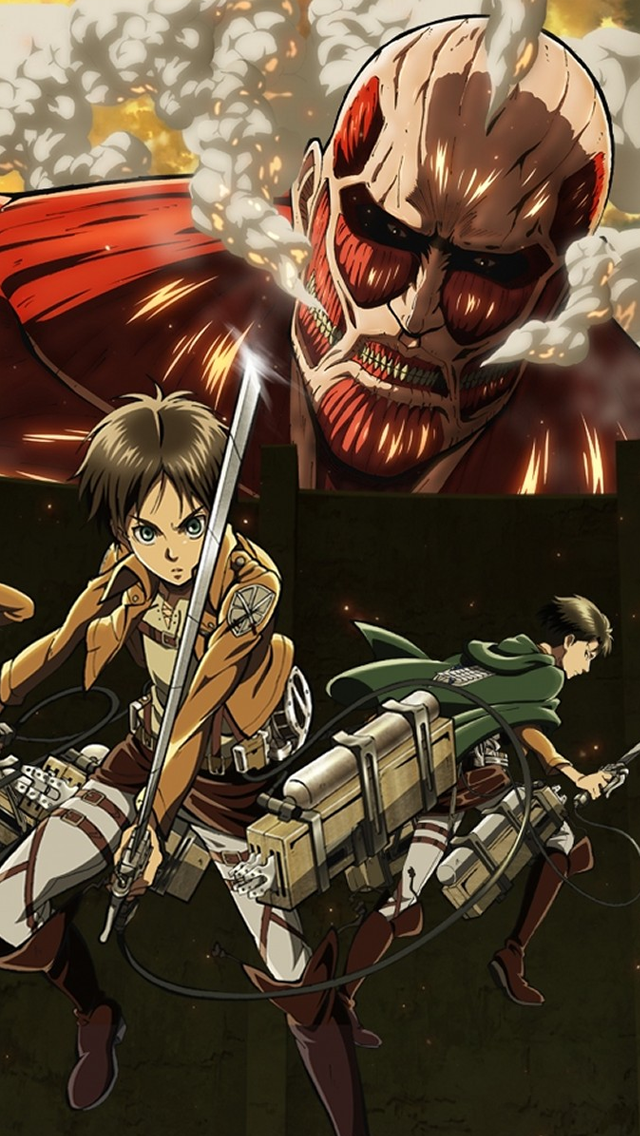 Attack on titan iPhone5Wallpapers5jpg 640x1136