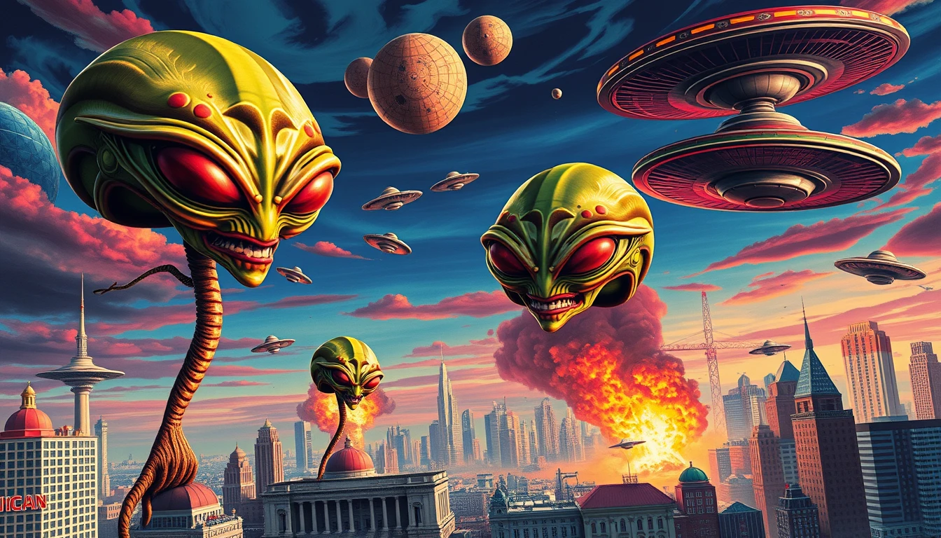 🔥 Free Download Mars Attacks Wallpaper by @gstewart | WallpaperSafari