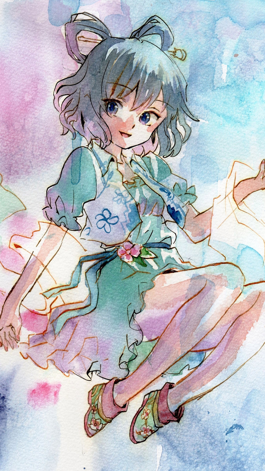 47 Cute Anime Girl Iphone Wallpaper On Wallpapersafari