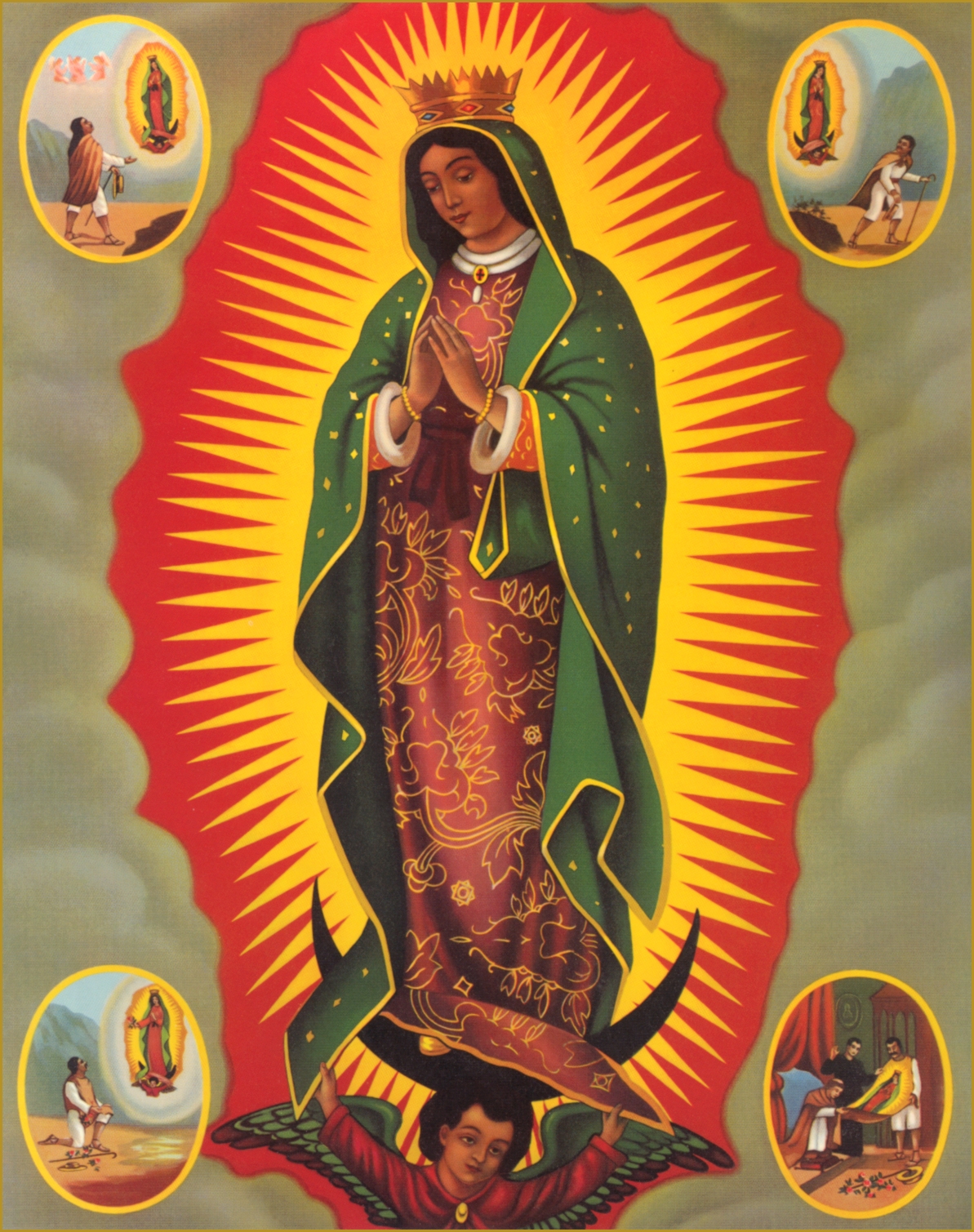 Feast Of Our Lady Guadalupe With Little Gallery