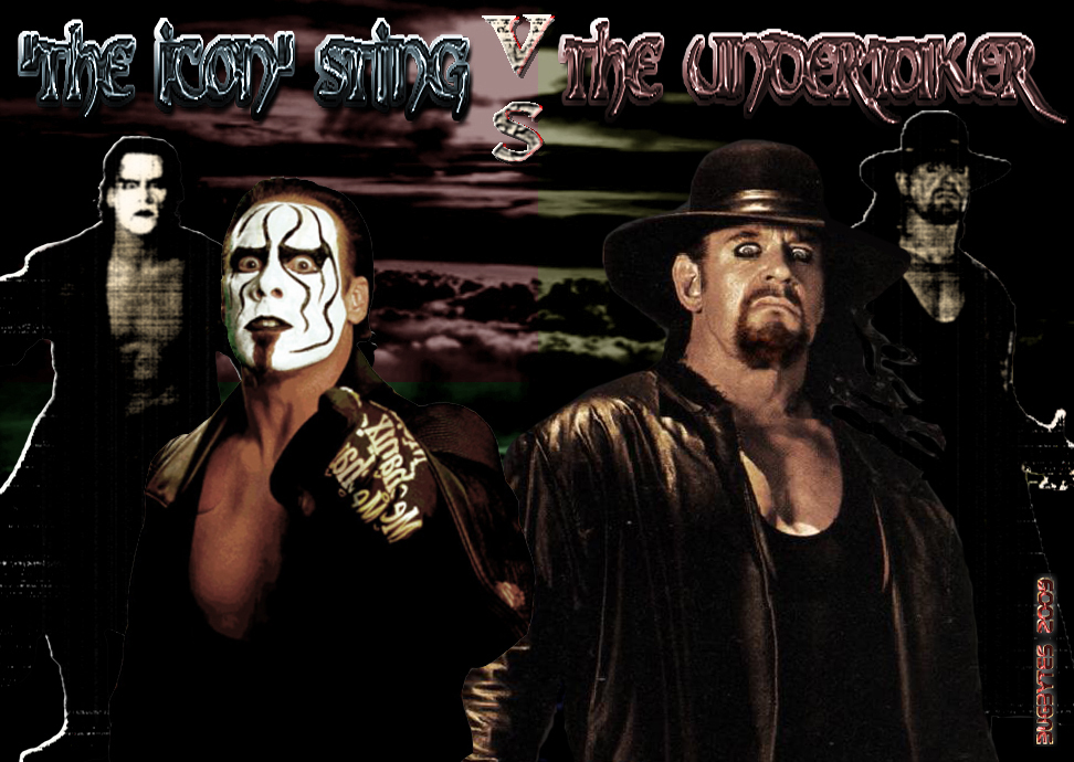Sting Vs The Undertaker By Bugbytes Wcw Photo