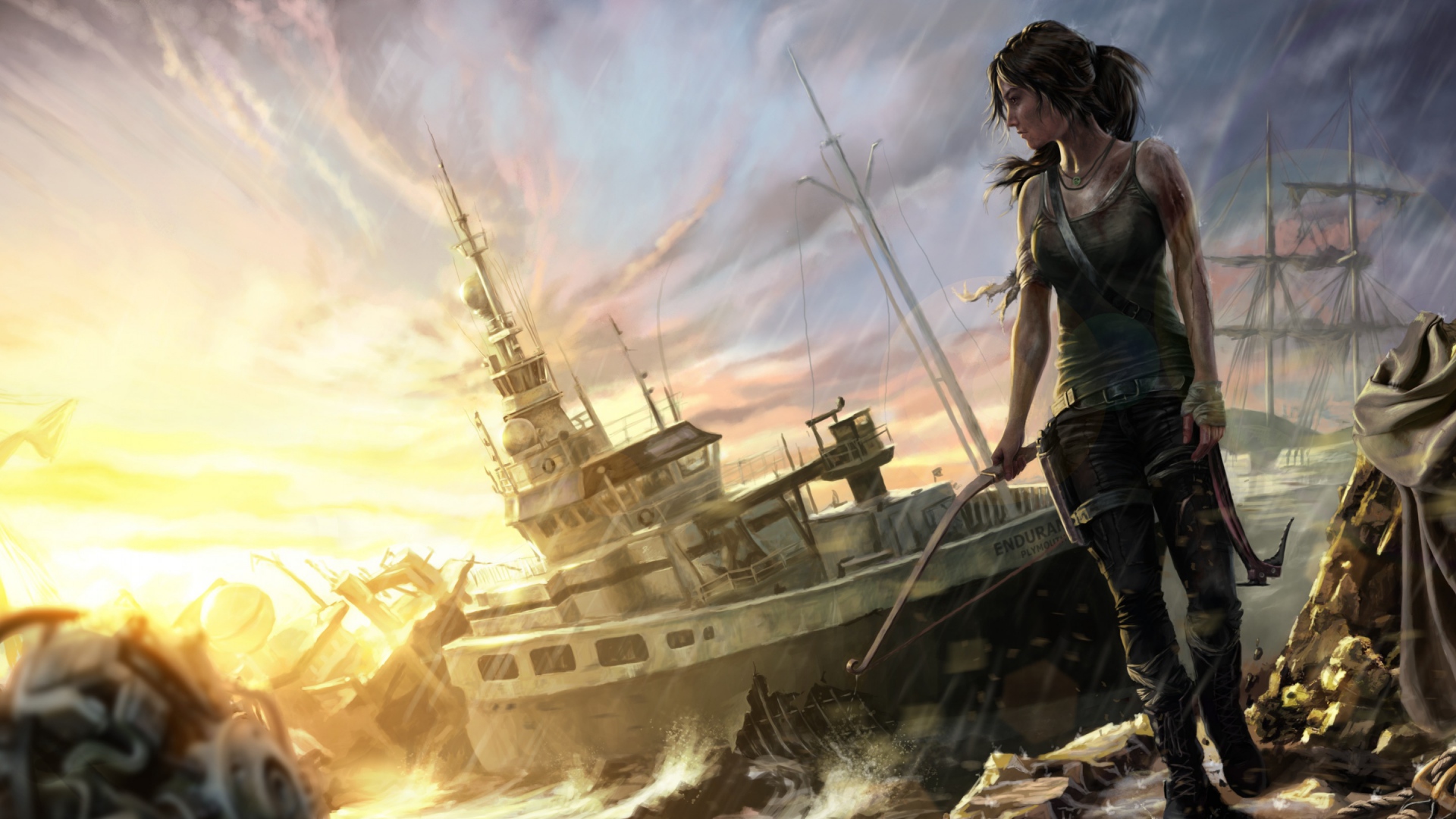 HD Tomb Raider Backgrounds