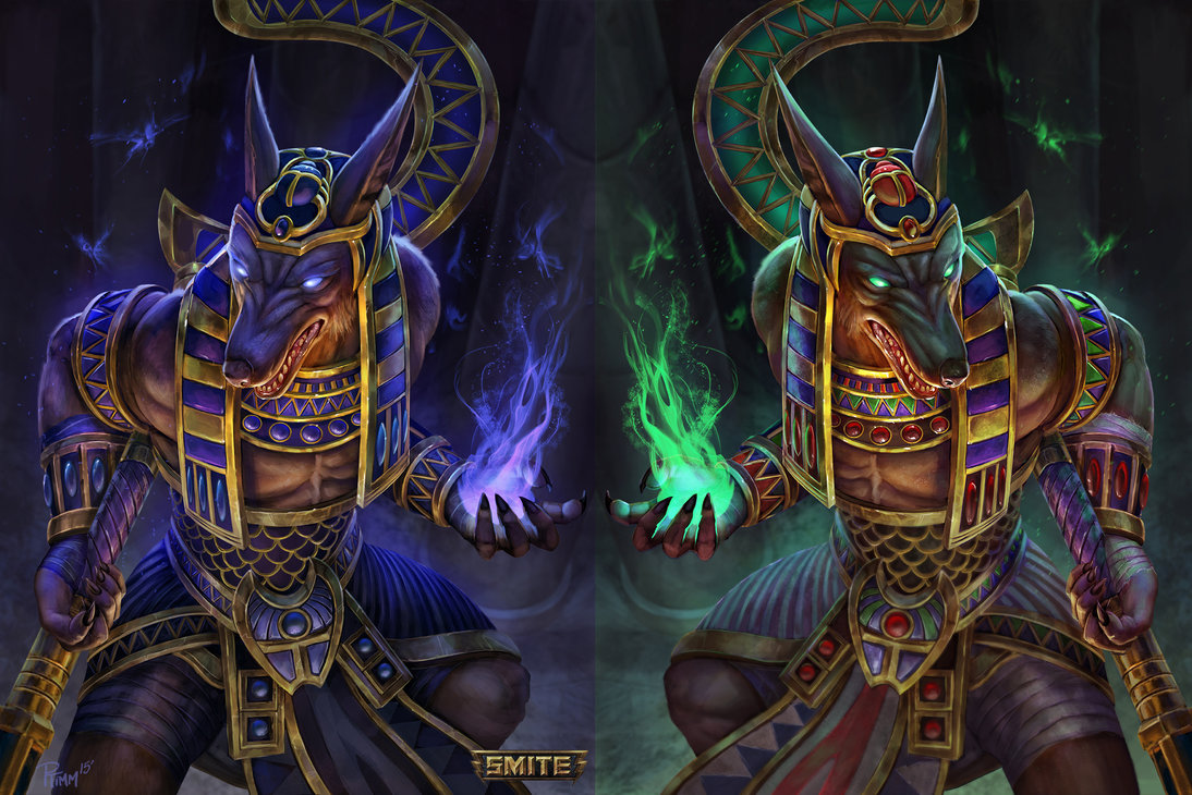 Smite Anubis Gold by PTimm on