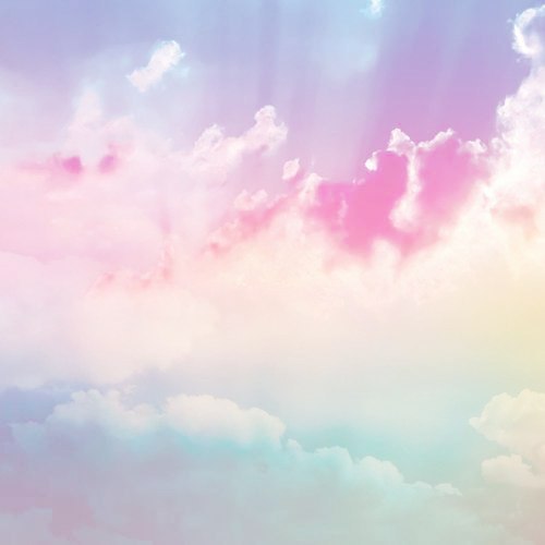 Abstract Pastel Clouds Theme