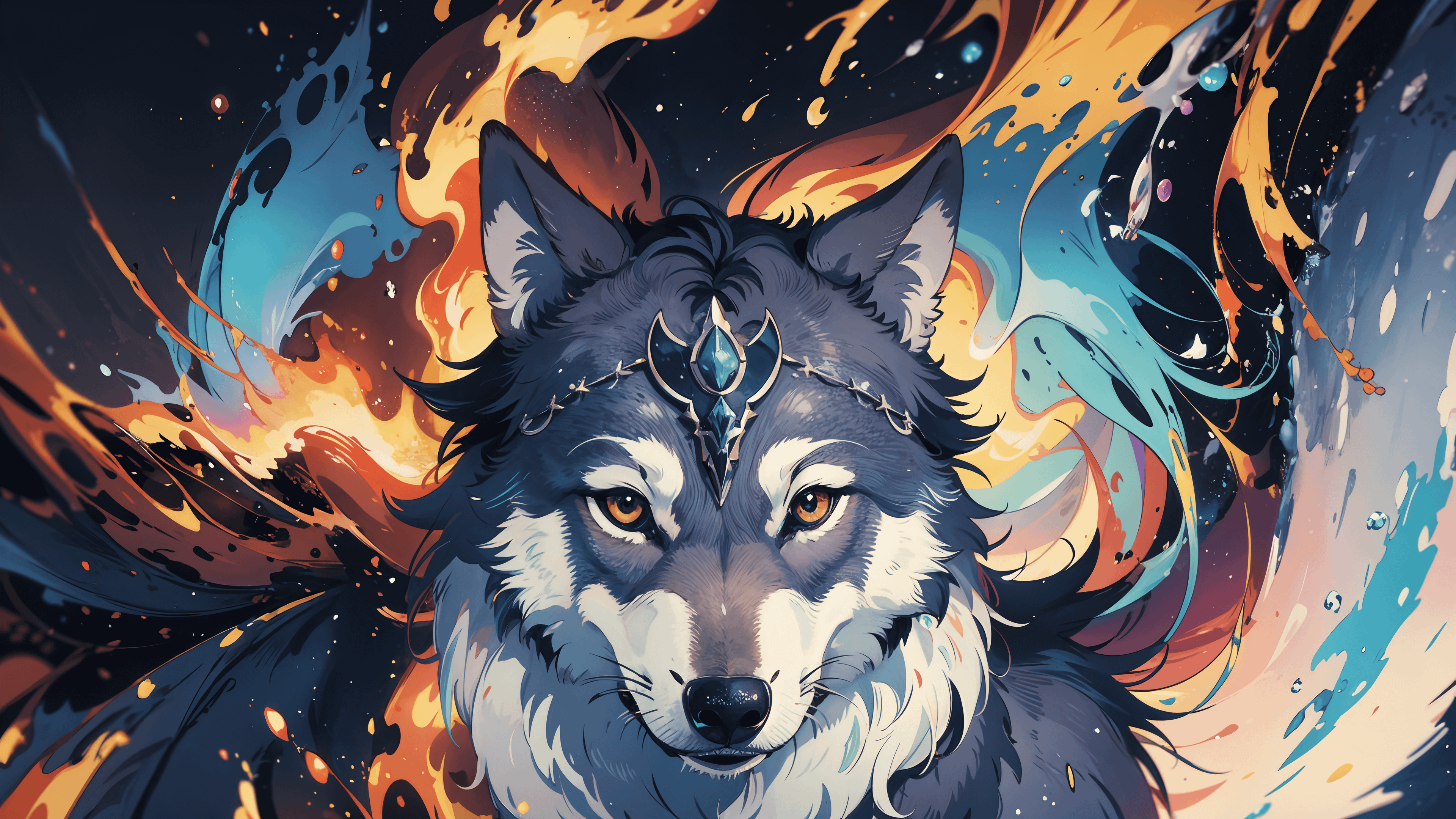Spirit Wolf 4k Wallpaper R Aiart