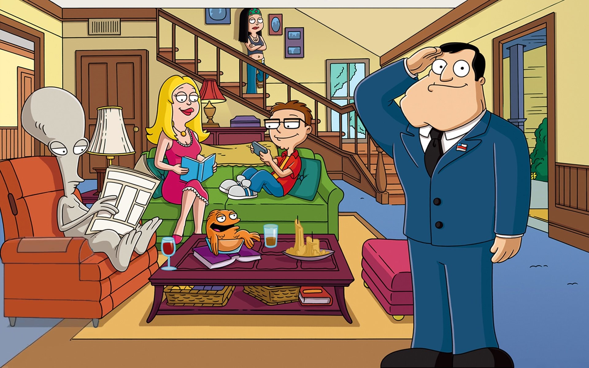 Roger American Dad Wallpaper