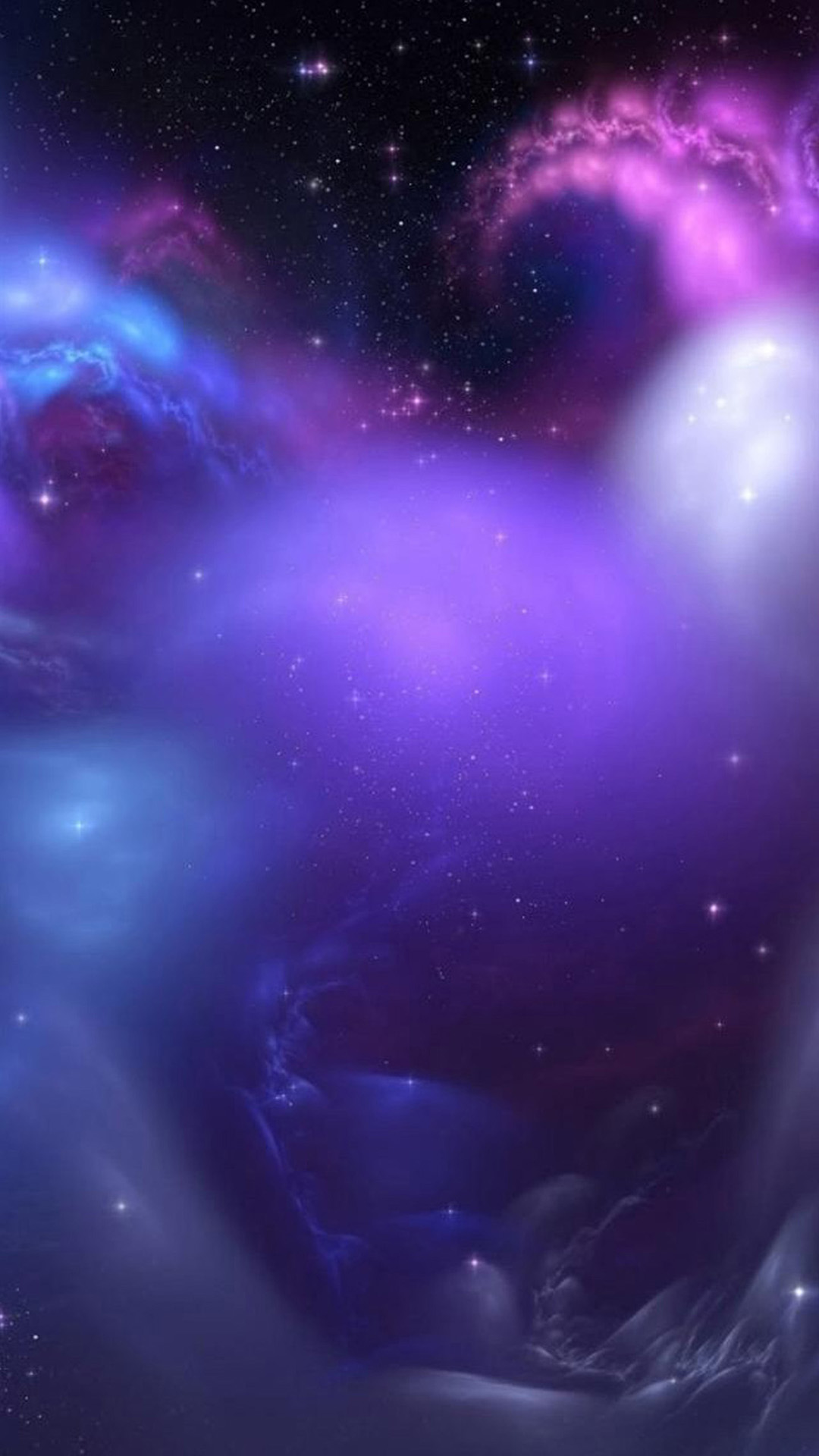 Purple Abstract Galaxy S5 Wallpaper HD