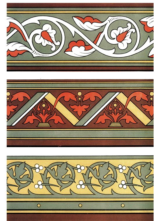 Victorian Decorative Borders And Designs Strauss Interior Pintere