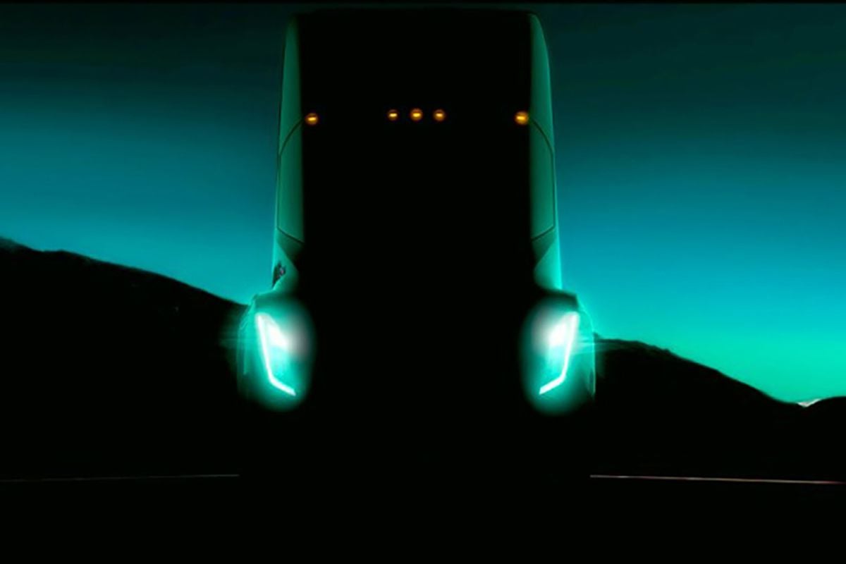 22] Tesla Semi Truck Wallpapers on