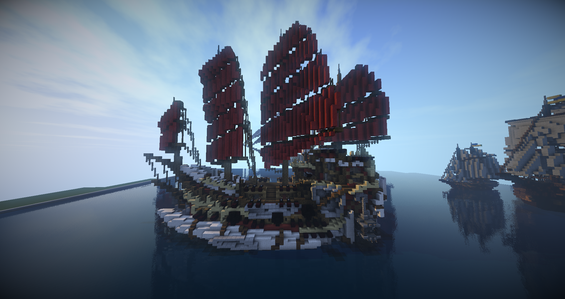 Orc Ship Minecraft HD Wallpaper Resource Packs