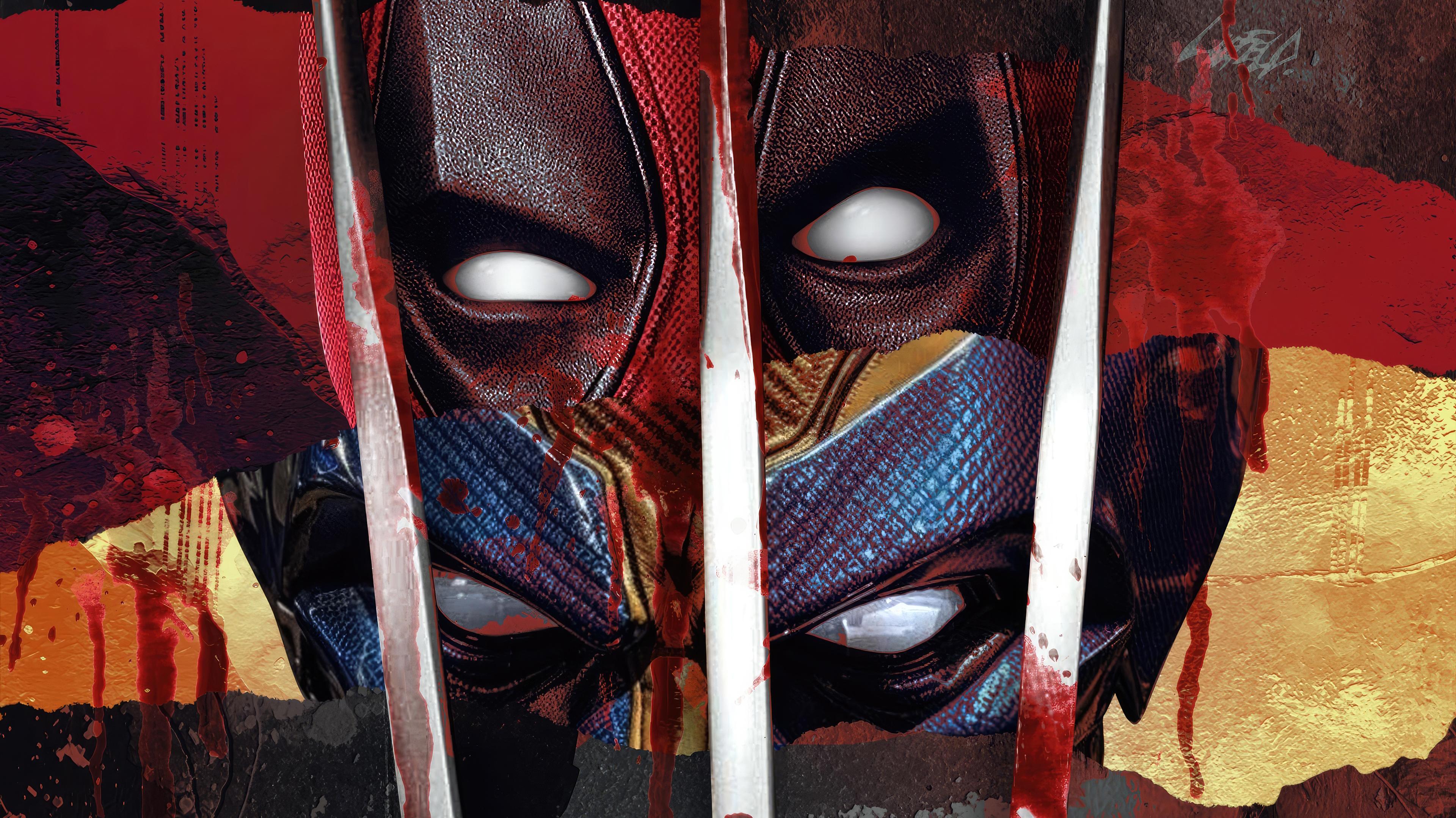 Marvel Deadpool And Wolverine Wallpaper